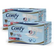 Resim Confy Adult Yetişkin Bezi Extralarge 30 Adet X 2 Paket 