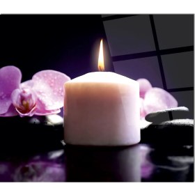 Resim Olinpa Cam Ocak Arkası Koruyucu | Mum 