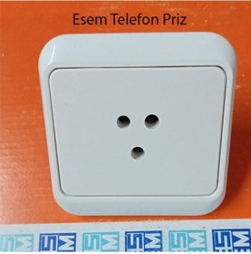 Resim Esem Telefon Priz 