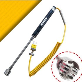 Resim Sevgift NR 81532B K Tipi Yüzey Sıcaklık Ölçer Prob -50°C +500°C 