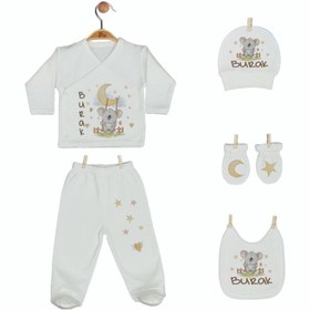 Resim Pia Baby Gl 1911-06 Isme Özel Yastık Battaniye Zıbın Set 