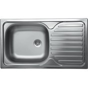 Resim Paslanmaz Çelik Eviye 43,5*76 cm 
