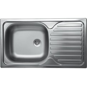 Resim Paslanmaz Çelik Eviye 43,5*76 cm 