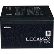 Resim TREND ZALMAN DECAMAX 500W ZM500-LX3 80+ STANDARD POWER SUPPLY 
