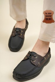 Resim Muggo Dexter Garantili Hakiki Deri Erkek Günlük Klasik Casual Ayakkabı 