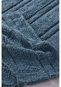 Resim Doquhome Pera Banyo Paspası Petrol 60x100cm Petrol 