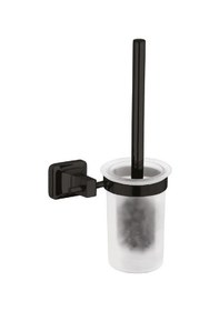 Resim Penta Plfb663 Leaf Siyah Klozet Fırçası Beyaz - Siyah 