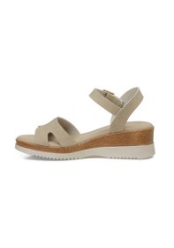 Resim Polaris 323596.z 5fx Dolgu Topuk Kadın Sandalet Vizon 