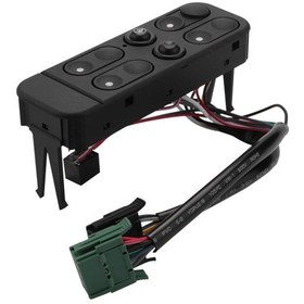 Resim Synodicmonth Opel Vectra A 1988-1995 İçin Elektrikli Güç Ana Pencere Anahtarı Pencere Kaldırma Kontrol Regülatörü Düğmesi 90312109 1240600 