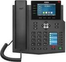 Resim X5u Renkli Ekran (poe)-Siyah Ip Telefon 