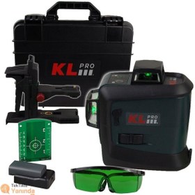 Resim KLPRO KLLZR93GL 7.2Volt/2,6 Ah Li-Ion Yeşil Çizgi Lazer Distomat 