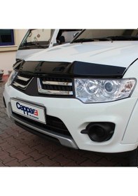 Resim Cappafe Mitsubishi L200 Ön Kaput Koruma Rüzgarlık 4Mm Abs 07-1 