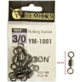 Resim Remixon Ym-1001 No:3/0 Fırdöndü 10 Adet 