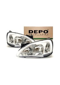 Resim Opel Corsa C Sağ Far Komple Depo 