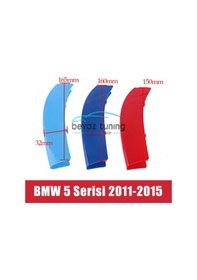 Resim Bmw F10 M3 Panjur Şeridi Arması 5 Serisi 