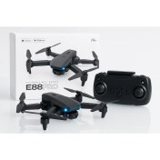 Resim E88 Pro Katlanabilir Drone – Geniş Açılı Hd Kamera, Wi-Fi Fpv, Taşıma Çantalı, Tek Tuş Kalkış 