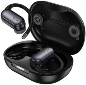 Resim Hoco. EA7 Suerte Aktif Gürültü Önleyici Kablosuz Kulaklık - Bluetooth 5.4 TWS, Kulak Arkası Destekli Ear Hook Tasarım, Uzun Pil Ömrü, Suya Dayanıklı Spor ve Günlük Kullanım İçin Wireless Earbuds 