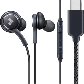 Resim Mobilite Nothing Phone (2A) Uyumlu Mikrofonlu Tak Çalıştır Stereo Kablolu Kulaklık MBL-292 