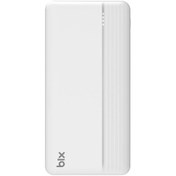 Resim Bix PB302 Dört Çıkışlı QC 4.0 PD 30000 mAh Powerbank Beyaz Bix