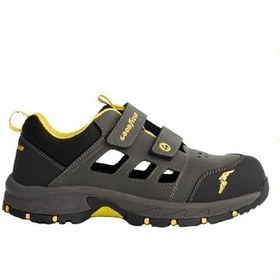 Resim Goodyear Air Grey S1pl Esd Hro Brn Sandalet Fiberglas Burun İş Güvenliği Ayakkabısı Gri 