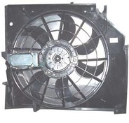 Resim Bmw 3 Seri E46 Sd/Coupe- 1998 2005 Radyatör Fan Davlumbazı 3 Fişli(4 Silindir-318İ)Kontrol Ünitel 17117525508 