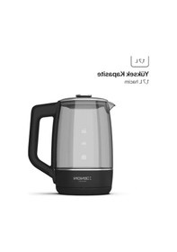 Resim 1.7 Lt Paslanmaz Çelik Akıllı Kettle, Mobil Uygulama Kontrollü Açık Gri 
