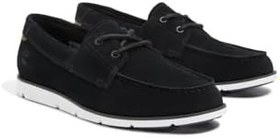 Resim Grafton Bay Lace Up Erkek Siyah Loafer Ayakkabı 