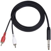 Resim Suntek 6.35 MM Ila 2rca Kablo 1 Adet 