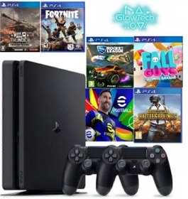 Resim GlowTech Bursa Ösony Playstation 4 1 Tb Slim Kasa 6 Oyunlu 2 Adet V2 Kol 12 Ay Garanti - Revize Edilmiş Ürün 