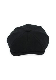 Resim Külah Erkek Şapka Yün Kasket Newsboy Cap 