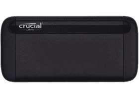 Resim CRUCIAL X8 1000GB Gen4 Taşınabilir SSD Siyah 