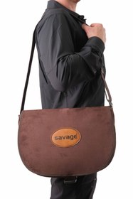 Resim Fileli Yan Çanta - Savage - Outdoor Çanta - Kahve 