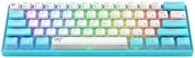 Resim Havit Gamenote KB903L%60 Mekanik Blended Aydınlatma Oyuncu Klavyesi - 61 Tuş (Mavi) 