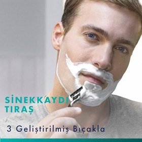 Resim Gillette UEFA Champions League Special Edition Mach3 Erkekler İçin Tıraş Makinesi,3-Bıçaklı 