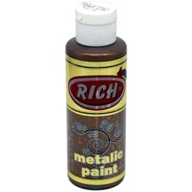 Resim Rich Akrilik Boya Metalik 120 CC Açık Kahve 0774 
