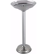 Resim Şampanya Ayaklı Metal Küllük 31x31x65 Cm 