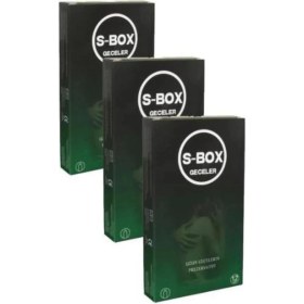Resim S-Box S Box Geceler Prezervatif 36LI 