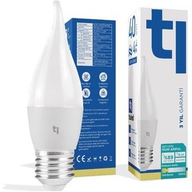 Resim Redeem C37A E27 Mum Ampul, Titreşimsiz, Göz Konforu, 507 Lümen, Tatlı Beyaz, 3500 Kelvin 