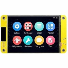 Resim Genel Markalar ESP32-2432S028R 2.8 inch Rezistif Dokunmatik Tft Lcd Modül 240x320 Pixel Rgb Led Ldr Usb Uart IO Se 