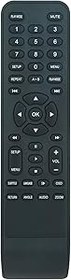 Resim VINABTY RC1463801-01/RC810 uzaktan kumanda Philips DVD Player PET724 PET725 PET728 için yedek 