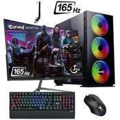 Resim Izoly ST998761 i5-12400F 16 GB 512 GB M.2 NVMe GTX1660S 6 GB 24" Free Dos Masaüstü Oyuncu Bilgisayarı 
