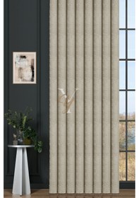 Resim Kenzo Fon Perde V-674 Ekru Ekru 