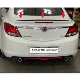 Resim OtoÇizgi Opel Insignia Bagaj Üstü Spoiler Bagaj Çıtası Piano Black OtoÇizgi 