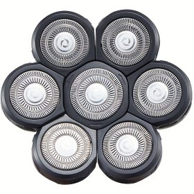 Resim 1 adet GERTZY 7-Cutter Yedek Tıraş Bıçağı Erkek Elektrikli Tıraş Makineleri için - Akıllı Yüzen Ek Başlık, Paslanmaz Çelik, Hipoalerjenik, Sakal ve Bıyık Bakımı için İdeal, Babalar Günü Hediyesi, Tıraş Aksesuarı 