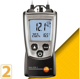 Resim Testo Testo 606-2 Ahşap Beton Nem, Hava Nem ve Sıcaklık Ölçer 