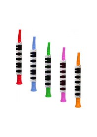 Resim 13 Tuşlu Üflemeli Renkli Melodika -Renkler Karışık-Kutulu 