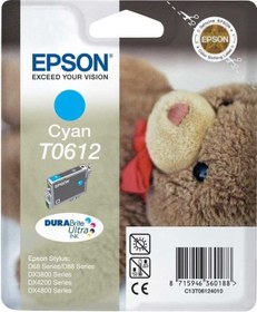Resim Tonersepeti Epson T0612 C13t06124020 Mavi Kartuş 