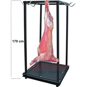 Resim Arester Ksp-4l 100X120 1500 kg Kancalı Et Tartım Baskülü 