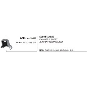 Resim RENAULT KANGO EKSOZ TAKOZU 10481 