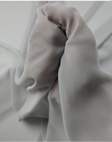 Resim Gri Renkte Şifon Kumaş En: 140cm-11410 